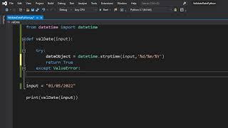 How to Validate a Date Using Python (Simple)
