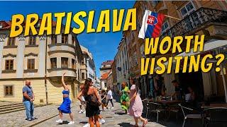 ⭐BRATISLAVA, SLOVAKIA: Is It Worth a Visit?