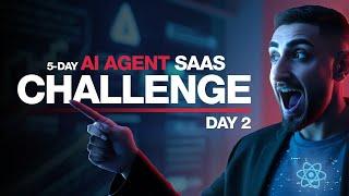  Day 2 of the 5-Day AI Agent SaaS Challenge (Next.js 15, Clerk, Schematic, Stripe)