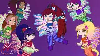 WINX CLUBSIRENIX 3D transformación Grupal