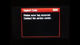 Reset Canon + Service mode G6010 G6020 G6030 G6040 G6050 G6060 G6070 G6090 support Error 5B00