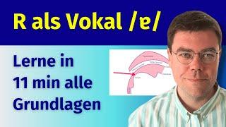 How To Pronounce The "R" After A Vowel | German Pronunciation