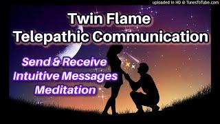 Twin Flame Meditation for Telepathic Communication  w/ Energy Healing