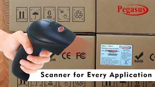 Pegasus PS1246 1D Laser Wireless Barcode Scanner