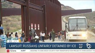 Russian asylum seekers sue Biden administration alleging unfair detention