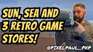 I Visit 3 Retro Game Stores by the Sea! - Games added for Xbox 360, Playstation and Megadrive!