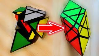 ГОЛОВОЛОМКА, КОТОРАЯ СЛОМАЕТ ГОЛОВУ | Решаю необычный кубик Рубика magic blade #magic_cube_lina