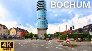 Driving in BOCHUM Germany 2024  | Scenic City Tour in 4K 