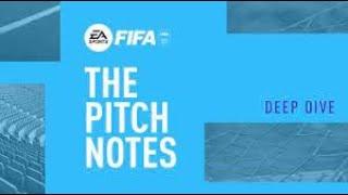 Fifa 22 Pitch notes.