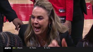 "THAT MAKES ME SO HAPPY!" Becky Hammon Mic'd Up , Game 2 Of WNBA Finals | LV Aces vs Connecticut Sun