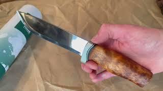 Helle GT H3LS Knife! by www.bushcraftcanada.com