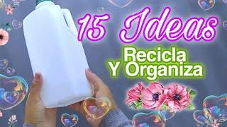  HERMOSAS MANUALIDADES PARA ORGANIZAR RECICLANDO! / IDEAS CON RECICLAJE/ Cestas / Manualidades /DIY