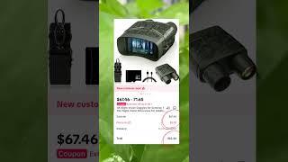 Explore the Dark with 4K Night Vision Binoculars #binoculars #nightvision