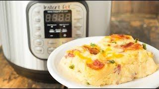 Instant Pot Twice Baked Potato Casserole Recipe