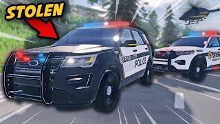 Mechanic STEALS Police Car and RUNS!!! - RPF - ER:LC Liberty County Roleplay - S2 EP 28