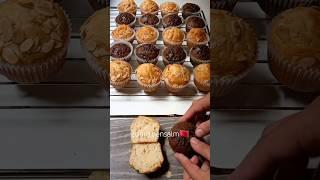 كاب كيك أو مادلين ببيضتن فقط#shorts#reels #muffins