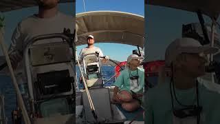 change of jackdaw on a sailing yacht. Смена галка на яхте