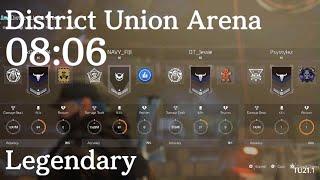 The Division 2 Speedrun - District Union Arena Legendary 8m06s - TU21.1