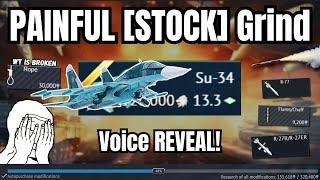 [STOCK] Su-34 Experience!| Snail RUINED the game!(It's literally a MESS!) | VOICE REVEAL!!!️