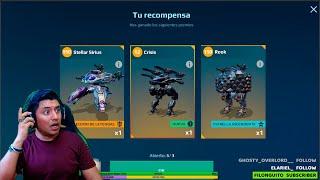 APERTURA DE FICHAS DEL EVENTO (RECOMPENSAS ACTUALIZADAS) UPDATE 9.1 *WAR ROBOTS* | Guillerwoo_95