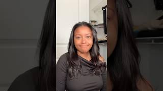 Let do a blow out on my hair together for the first time!