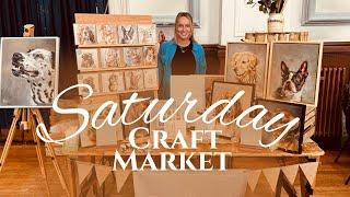 MY BEST CRAFT MARKET SO FAR | SATURDAY CRAFT FAIR VLOG | Alex Goddard Art