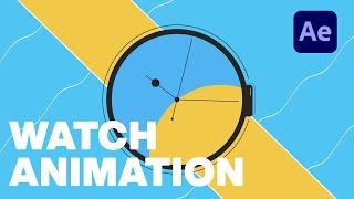 Watch Animation in After Effects | After Effects Tutorial ( Free Project File )