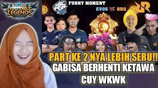 SERU PLUS NGAKAK KALAU NONTONIN VIDEO EXE NYA RRQ VS EVOS DARI BANG WIELINO!! GG PARAH| Vira Vioura