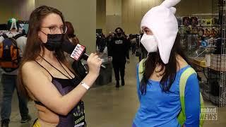 COMICON 2022 VLOG PART 1-- Louise Bordeaux Naked News