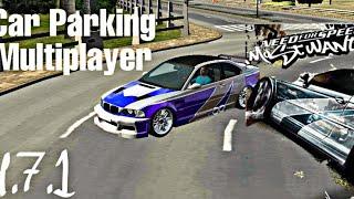 Car Parking Multiplayer l Plotagem bmw m3 need for speed MostWanted