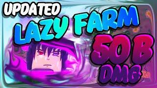 Updated Lazy Farm with Sasuke 6 Star | All Star Tower Defense