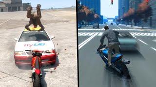 GTA IV - Brutal Motorcycle Crashes Vol. 9 (Euphoria Physics)