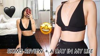 SKIMS REVIEW + ANOTHER DAY IN MY LIFE | Lovely Geniston