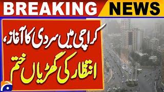 Karachi Weather | Winter Entry | Cold Wind - Latest Weather Updates | Geo News