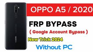 Oppo A5 2020 Frp Bypass | Without Pc |Oppo A5 Frp Unlock New Trick 2024 Easy Method