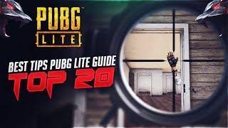 Top 20 Best Tips and Tricks PUBG LITE Guide (PC)