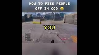 How To Piss People Off In COD tiktok hudgaming