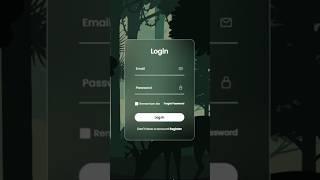 Login Form in HTML & CSS | How To Create Login Form In HTML and CSS | Download Free Source Code