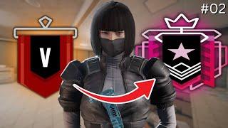 HOW TO SOLO QUEUE TO CHAMPION - Rainbow Six Siege Console Ranked Ep. 2