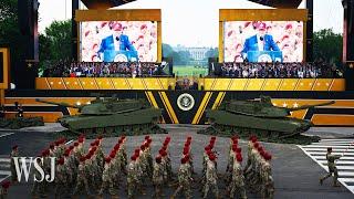 Trump’s Military Parade in Washington DC: Full Coverage | WSJ
