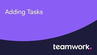 Teamwork.com - Know what needs to get done with TASKS