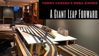 BUILDING A MODEL RAILROAD IN HO: Part #23 -  A Giant Leap Forward