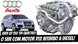 O SUV DA AUDI COM MOTOR V12 BITURBO A DIESEL!!