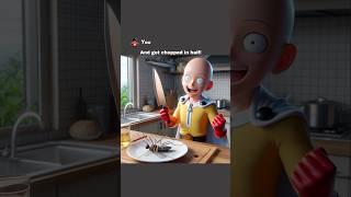 Saitama's mosquito trap ( The Ultimate Revenge ) #ai #shorts #aianimated