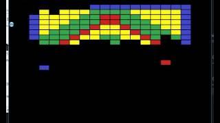 TechnoBrick breakout clone in java