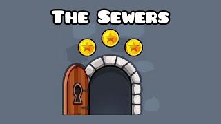 "The Sewers" 100 % (ALL COINS) [THE TOWER] | Geometry Dash