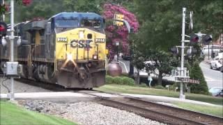 Railfanning Waxhaw, NC 7-15-16