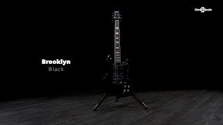 Brooklyn Electric Guitar by Gear4music, Black | Gear4music demo