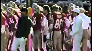 Cofer fair catch kick, 49ers-Vikings, 1988 Playoffs