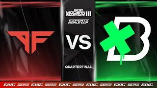 Atlanta FaZe vs. Boston Breach - EWC COD MW3 | Day 3 - Quarterfinals